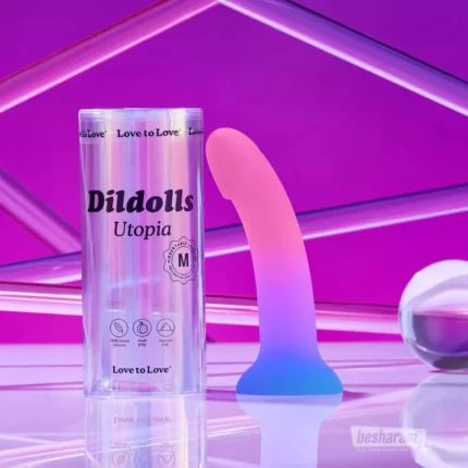 love to love utopia dildo lifestyle neon